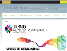 Tablet Screenshot of brandmenow.org